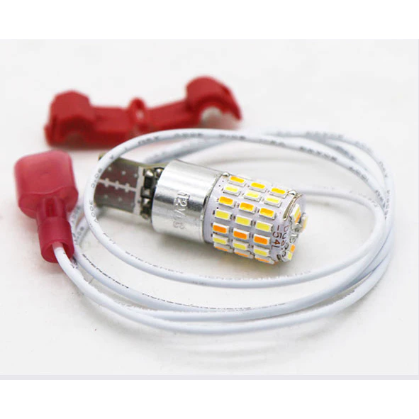 หลอดไฟเลี้ยว สำหรับ YAMAHA NMAX ปี 21-24 หรือ XMAX ไฟLED ไฟเลี้ยวแต่ง มี2สี ขาว/เหลือง น้ำเงิน/เหลือง 2ชิ้น/ชุด โดย Xmsr