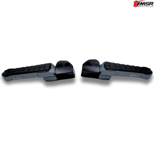 พักเท้าหลัง ที่พักเท้าหลัง สำหรับ YAMAHA NMAX XMAX TMAX ปีเก่า พับเก็บได้ อะลูมิเนียม CNC แข็งแรง สวยงาม โดย Xmsr