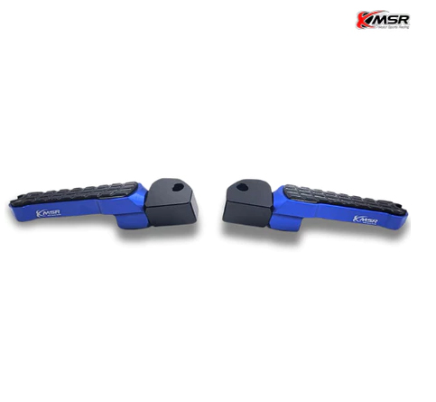 พักเท้าหลัง ที่พักเท้าหลัง สำหรับ YAMAHA NMAX XMAX TMAX ปีเก่า พับเก็บได้ อะลูมิเนียม CNC แข็งแรง สวยงาม โดย Xmsr