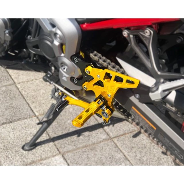 แท้100% ชุดเกียร์โยง Kawasaki Z900 2017 2018 2019 พักเท้า ที่พักเท้า Xmsr อะลูมิเนียม ของแต่งมอไซค์ ของแต่ง พักเท้าแต่ง