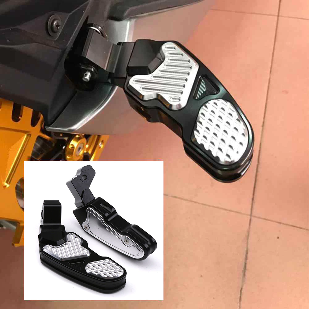 แท้100% พักเท้าหลัง Honda PCX แป้นพักเท้าหลัง Xmsr อะลูมิเนียมอัลลอยด์ cnc พักเท้าแต่ง ของแต่ง พักเท้าหลังแต่ง