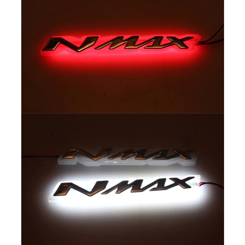โลโก้ไฟ LED Yamaha NMAX 155 กันน้ำ ติดตั้งง่าย | XMSR