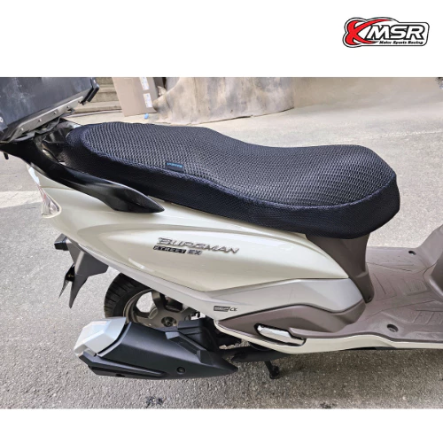 ผ้าคลุมเบาะ ตาข่ายคลุมเบาะ Suzuki Burgman 125/200 ผ้ารองที่นั่ง Xmsr ตาข่ายรองที่นั่ง ที่หุ้มเบาะ ผ้าหุ้มเบาะ ตาข่ายหุ้ม