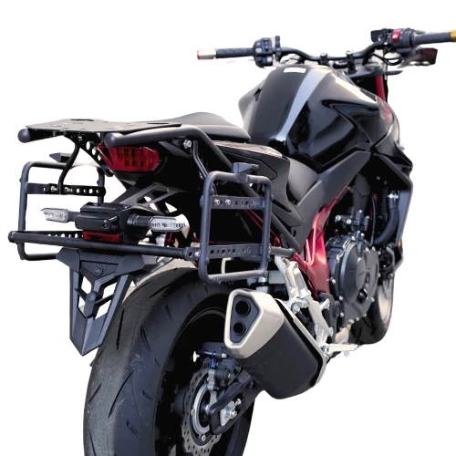 *ทักแชทก่อนสั่งซื้อ* ชุดกล่องข้าง V36 ขนาด 23 ลิตร พลาสติก ABS พร้อมชุดแร็ค+BRACKET สำหรับ HONDA CB750 HORNET โดย Xmsr