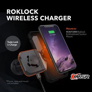 แท่นชาร์จมือถือไร้สาย ROKFORM แบรนด์อเมริกา รุ่น ROKLOK WIRELESS CHARGER ที่ชาร์จไร้สาย แท่นชาร์จไร้สาย โดย Xmsr