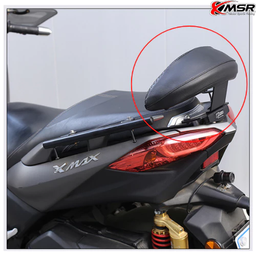 พนักพิงหลัง YAMAHA XMAX 300 X-MAX ปี 2017-2022 รุ่น TYPE 3 (ต้องเจาะเฟรม) เบาะพิงหลัง พนักพิง เบาะหลัง ตรงรุ่น โดย Xmsr