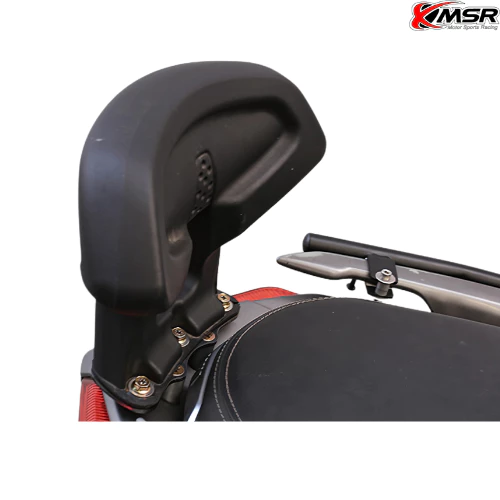 พนักพิงหลัง YAMAHA XMAX 300 X-MAX ปี 2017-2022 รุ่น TYPE 2 (ต้องเจาะเฟรม) เบาะพิงหลัง พนักพิง เบาะหลัง ตรงรุ่น โดย Xmsr