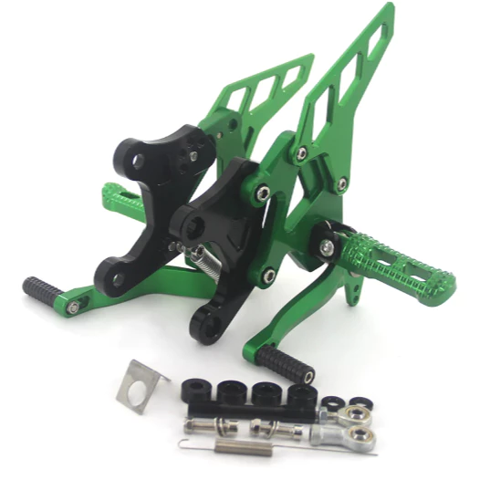 แท้100% ชุดเกียร์โยง Kawasaki Z900 2017 2018 2019 พักเท้า ที่พักเท้า Xmsr อะลูมิเนียม ของแต่งมอไซค์ ของแต่ง พักเท้าแต่ง