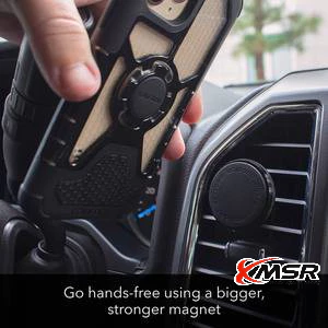 ที่วางมือถือแม่เหล็กในรถยนต์ แบบหนีบช่องแอร์ ROKFORM แบรนด์อเมริกา รุ่น SUPER GRIP VENT MOUNT แม่เหล็กติดมือถือ โดย Xmsr