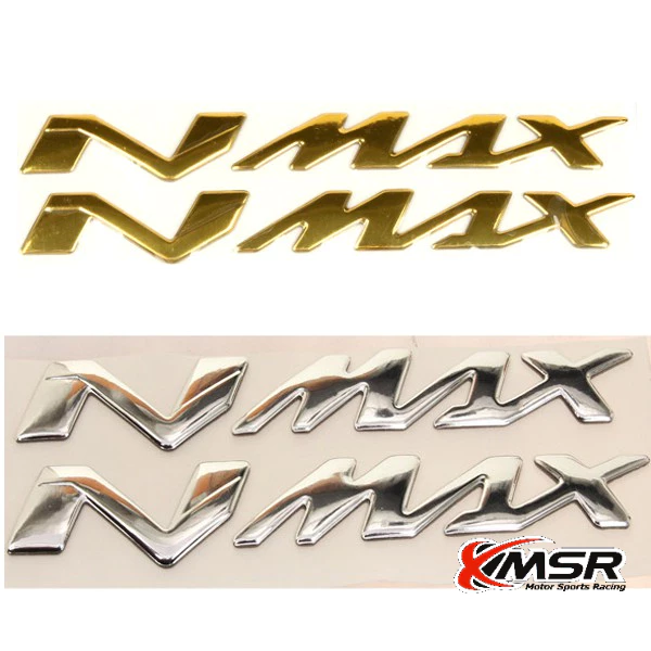 โลโก้ ตราสัญลักษณ์ 2ชิ้น Yamaha NMAX ตัวนูน 3D มีกาวพร้อมติด กันน้ำ สวยงาม ทนทาน ใช้งานได้นาน พร้อมติดตั้ง โดย Xmsr