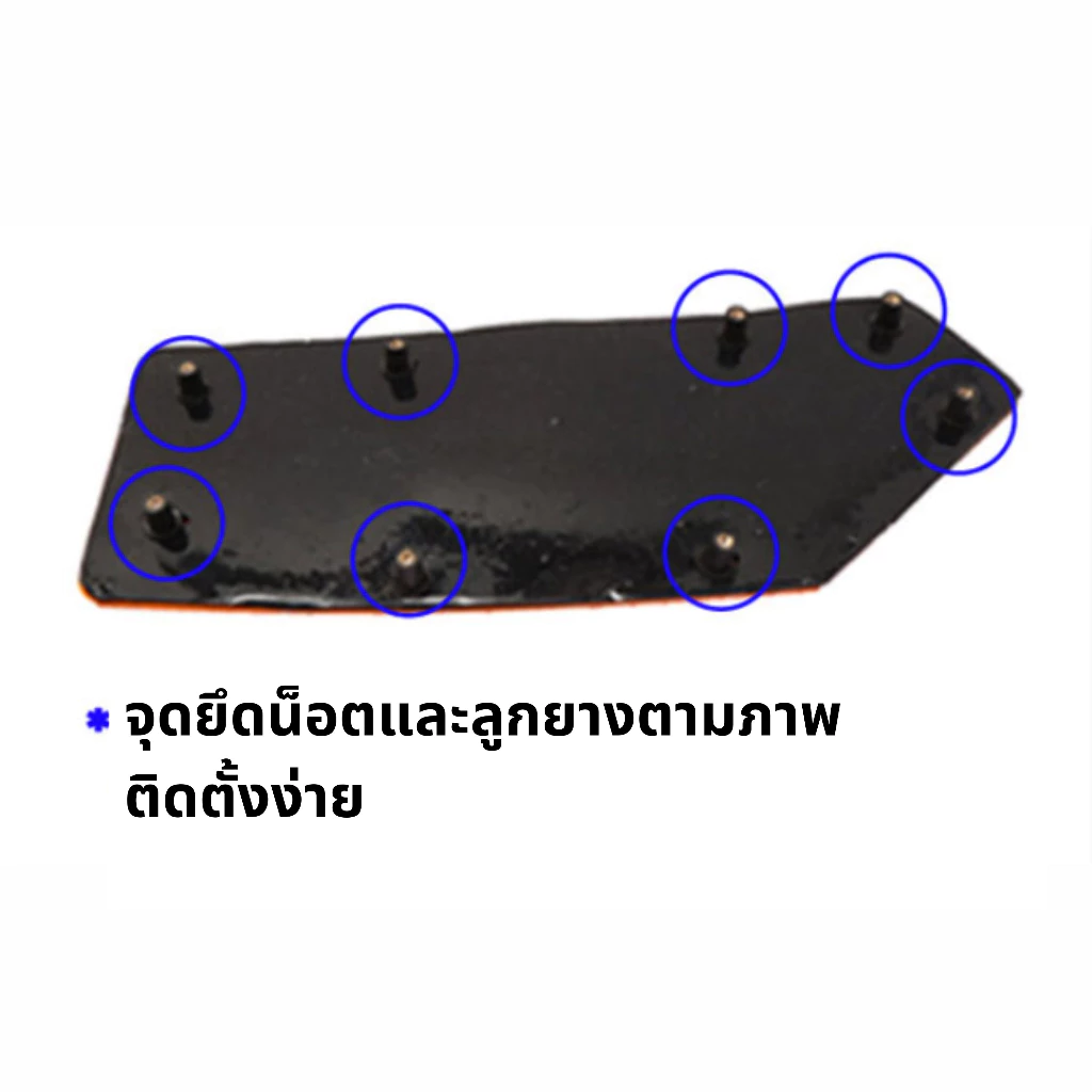 แผ่นรองพักเท้า YAMAHA TMAX 530 560 DX TECH MAX ปี 2017-2022 แผ่นวางเท้า ที่พักเท้า อลูมิเนียมอัลลอยด์ CNC โดย Xmsr