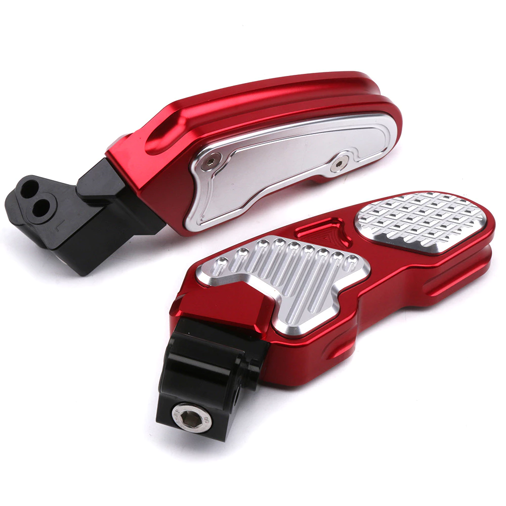 แท้100% พักเท้าหลัง Honda PCX แป้นพักเท้าหลัง Xmsr อะลูมิเนียมอัลลอยด์ cnc พักเท้าแต่ง ของแต่ง พักเท้าหลังแต่ง