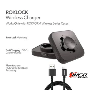 แท่นชาร์จมือถือไร้สาย ROKFORM แบรนด์อเมริกา รุ่น ROKLOK WIRELESS CHARGER ที่ชาร์จไร้สาย แท่นชาร์จไร้สาย โดย Xmsr