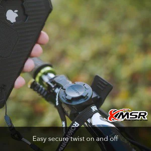 ที่จับมือถือสำหรับติดแฮนด์จักรยาน ROKFORM แบรนด์อเมริกา รุ่น BICYCLE HANDLEBAR MOUNT สำหรับจักรยาน แข็งแรง โดย Xmsr