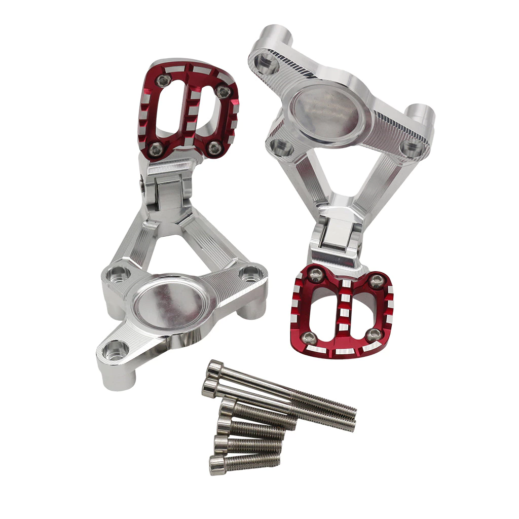 แท้100% เซ็ตที่วางพักเท้าหลัง X-ADV750 ปีเก่า พับเก็บได้ Xmsr อะลูมิเนียมcnc แข็งแรง ที่พักเท้าหลัง ที่พักเท้า