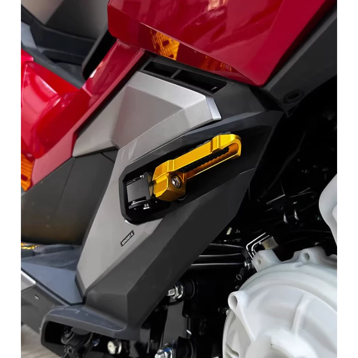 พักเท้าหลัง HONDA FORZA 300/350 หรือ ADV 350 ปี 2018-2025 ที่วางพักเท้าหลัง มี 2แบบ โดย Xmsr อลูมิเนียม CNC