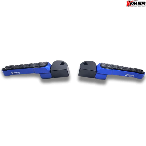 พักเท้าหลัง ที่พักเท้าหลัง สำหรับ YAMAHA NMAX XMAX TMAX ปีเก่า พับเก็บได้ อะลูมิเนียม CNC แข็งแรง สวยงาม โดย Xmsr