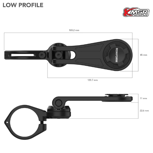 ที่จับมือถือ แบบติดแฮนด์บาร์ ขนาดแฮนด์ 22mm-31mm ROKFORM แบรนด์อเมริกา รุ่น HANDLEBAR PHONE MOUNT โดย Xmsr