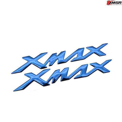 โลโก้ STICKER จำนวน 2ชิ้น สำหรับ YAMAHA XMAX 300 ตัวนูน 3D มีแถบกาวพร้อมติด กันน้ำ สวยงาม ทนทาน มีสีให้เลือก โดย Xmsr