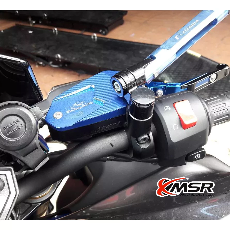 ฝาปิดปั๊มน้ำมันเบรคบน ฝาปิดปั๊มเบรคบน Kawasaki Ninja Versys Z650 Z800 Z900 1000 Xmsr ครอบปั๊ม อะลูมิเนียม ไม่เป็นสนิม