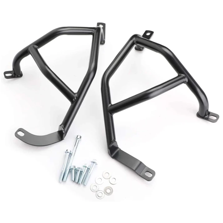 แคชบาร์ล่าง สำหรับ KAWASAKI Z250 Z400 ปี 2019-2024 กันล้ม กันรอย แข็งแรงมาก เหล็กหนา พาวเดอร์โค้ทสีดำ โดย Xmsr