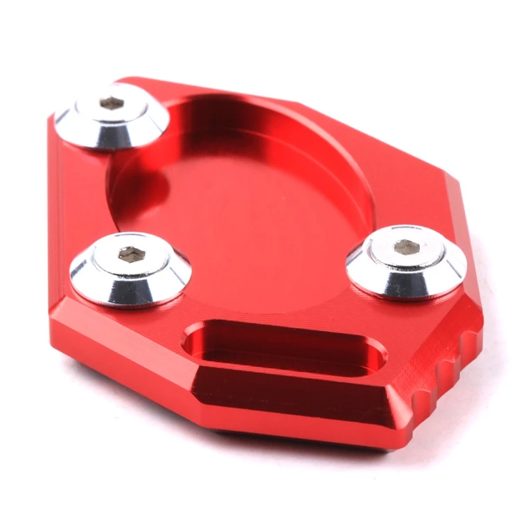 ตีนเป็ด แผ่นรองขาตั้ง KAWASAKI NINJA 250 300 400 650 1000 / Z 250 300 400 650 800 1000 / ER6N งาน CNC โดย Xmsr