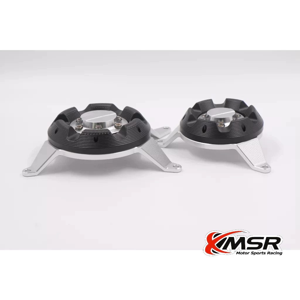 แท้100% ฝาครอบเครื่อง Kawasaki Z650 2017 2018 2019 2020 2021 2022 2023 ครอบเครื่องฝั่งซ้าย XMSR อะลูมิเนียม ของแต่ง