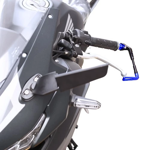 การ์ดปลายแฮนด์ ปรับระดับได้ Honda CB ทุกรุ่น การ์ดแฮนด์ โดย Xmsr อะลูมิเนียมอัลลอยด์ ทนทาน สวยงาม ใส่ได้หลายรุ่น