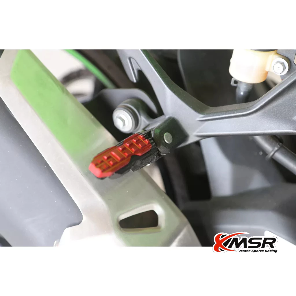 แท้100% พักเท้าหลัง KAWASAKI ได้หลายรุ่น Z650 Z800 Z900 ที่วางพักเท้าหลัง Xmsr พักเท้าแต่ง ของแต่ง