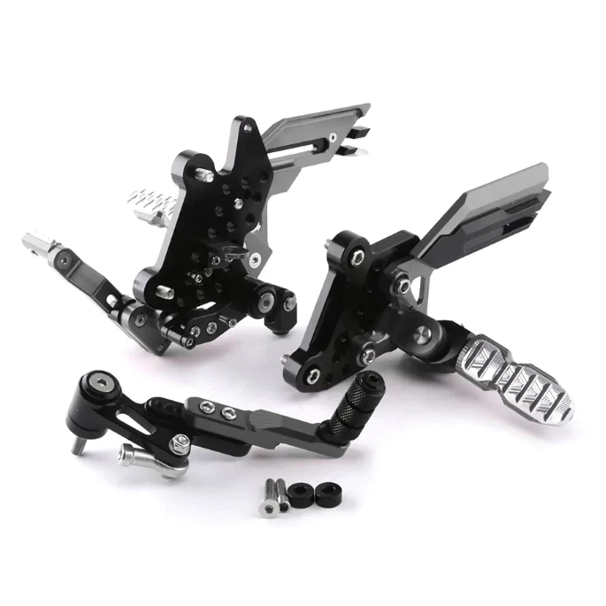 ชุดเกียร์โยง ปรับระดับได้ HONDA CBR650 CB650F CB650 ปี 2014-2018 พักเท้า อะลูมิเนียม *สินค้าอาจจะมีรอยจากการขนส่ง* Xmsr
