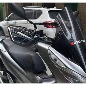 การ์ดแฮนด์ 1คู่ โดย Xmsr สำหรับ YAMAHA NMAX 155 ทุกปี และ XMAX 300 ถึงปี 2022 กันลม การ์ดแฮนด์มอเตอร์ไซค์ การ์ดมือ