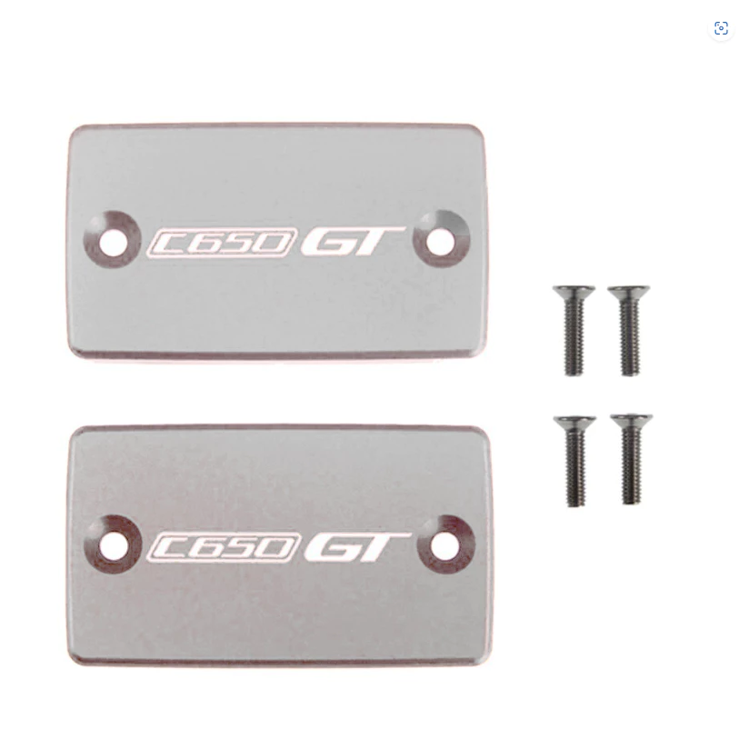 ฝาครอบปั๊มน้ำมันเบรก BMW C600 C650 CNC อะลูมิเนียมอัลลอยด์ 2 ชิ้น/ชุด โดย XMSR