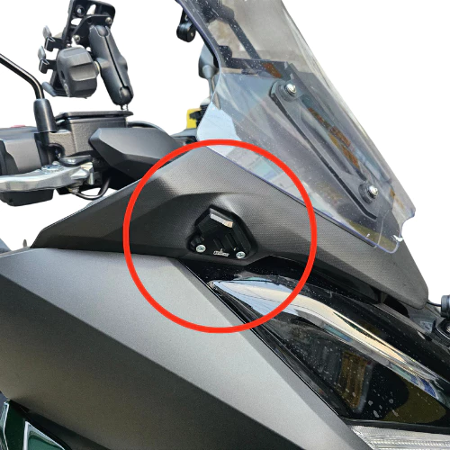 ที่อุดรูกระจก ที่ปิดรูกระจก HONDA FORZA 750 ถึงปี 2024 (2025 รถในไทยใส่ไม่ได้) งาน อลูมิเนียม CNC (2ชิ้น/แพ็ค) โดย Xmsr