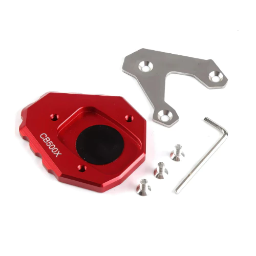 ตีนเป็ด รองขาตั้งข้าง อะลูมิเนียม สำหรับ HONDA รุ่น NX500 CB500X CB500F CBR500 CB650 CB300R CL500 แข็งแรง ทนทาน โดย Xmsr