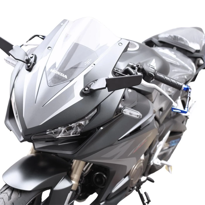 การ์ดปลายแฮนด์ ปรับระดับได้ Honda CB ทุกรุ่น การ์ดแฮนด์ โดย Xmsr อะลูมิเนียมอัลลอยด์ ทนทาน สวยงาม ใส่ได้หลายรุ่น