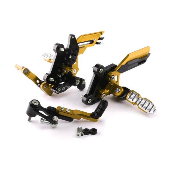 ชุดเกียร์โยง ปรับระดับได้ HONDA CBR650 CB650F CB650 ปี 2014-2018 พักเท้า อะลูมิเนียม *สินค้าอาจจะมีรอยจากการขนส่ง* Xmsr