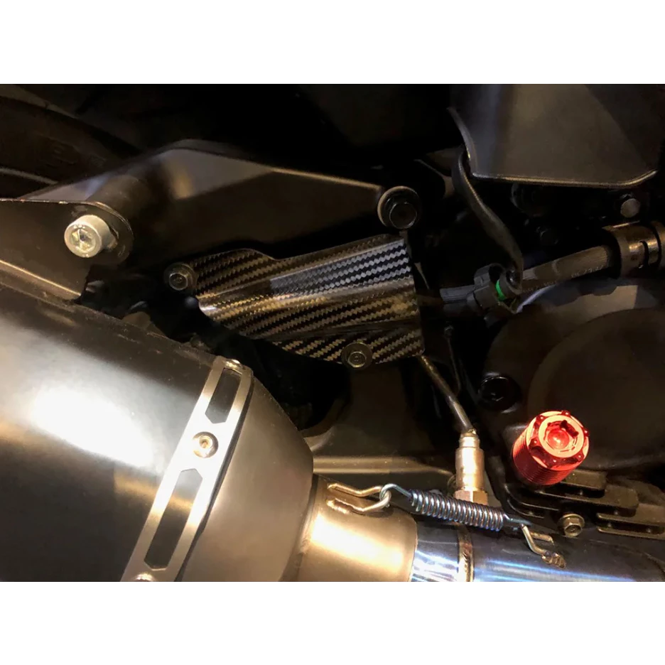 แท้100% ฝาครอบสายเบรคหลัง Honda Forza ครอบสายดิสก์เบรค ครอบแม่ปั๊มเบรคหลัง XMSR สวยงาม แข็งแรง ของแต่งมอเตอร์ไซค์