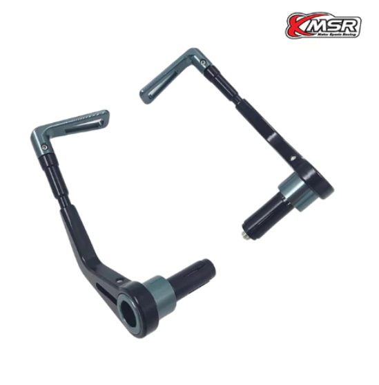 การ์ดปลายแฮนด์ ปรับระดับได้ Honda CB ทุกรุ่น การ์ดแฮนด์ โดย Xmsr อะลูมิเนียมอัลลอยด์ ทนทาน สวยงาม ใส่ได้หลายรุ่น