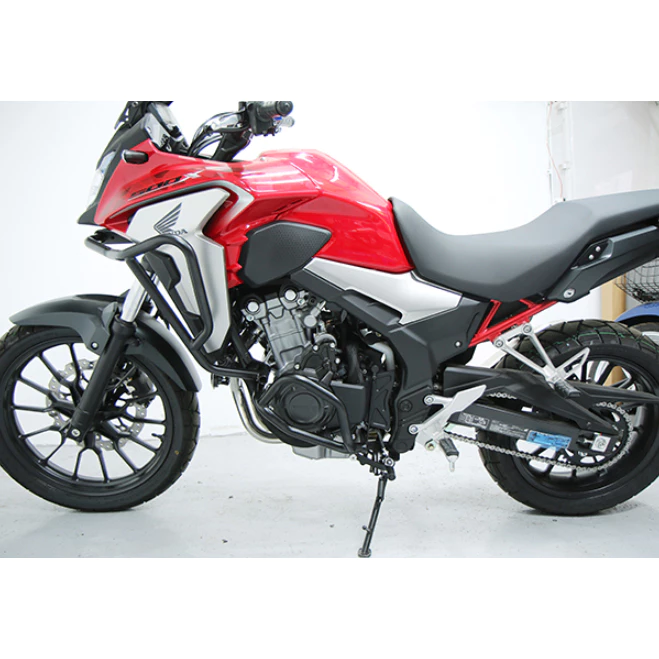 แคชบาร์ กันล้ม สำหรับ HONDA CB500X ปี 2019-2024 สีดำ กันล้มข้าง เต็มคัน บนล่าง งานเหล็กหนาแข็งแรง โดย Xmsr