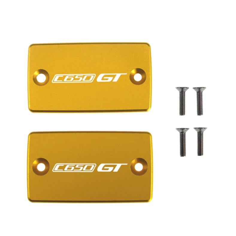ฝาครอบปั๊มน้ำมันเบรก BMW C600 C650 CNC อะลูมิเนียมอัลลอยด์ 2 ชิ้น/ชุด โดย XMSR