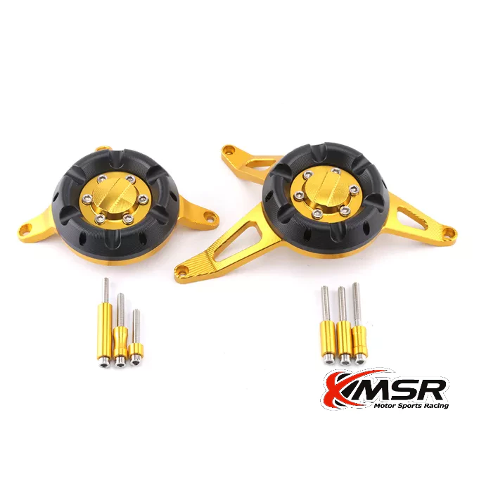 การ์ดเครื่อง กันแคร้ง HONDA CB650F CB650R CB650 กันรอย ป้องกันเครื่องยนต์ อลูมิเนียม แข็งแรง โดย Xmsr