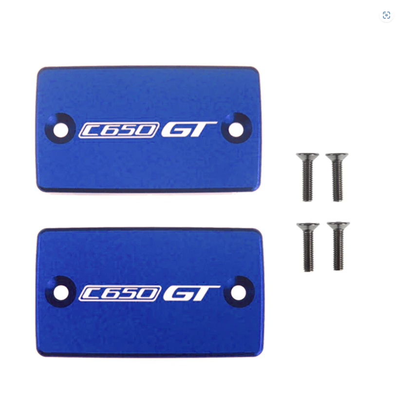 ฝาครอบปั๊มน้ำมันเบรก BMW C600 C650 CNC อะลูมิเนียมอัลลอยด์ 2 ชิ้น/ชุด โดย XMSR
