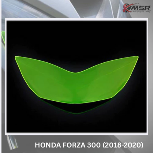 ครอบไฟหน้า HONDA FORZA 350 และ FORZA 300 อะคลิลิคหนา สีเขียวสะท้อนแสง พร้อมแถบกาว 3M กรอบไฟหน้า ทนทาน คุณภาพดี โดย Xmsr