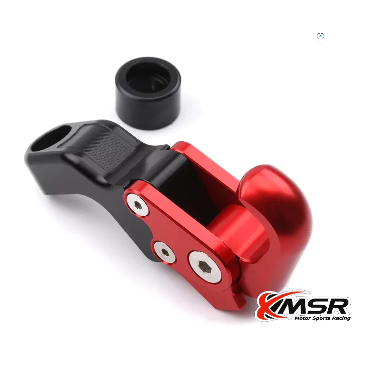 ตะขอเกี่ยวของ ตะขอแขวนของ สำหรับรูหูกระจกขนาด 10mm หรือYamaha Xmax Nmax Honda Click งานอะลูมิเนียม โดย Xmsr