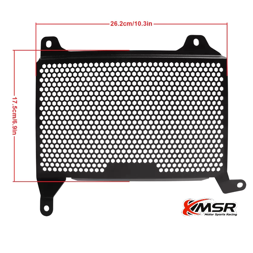แท้ 100% การ์ดหม้อน้ำ Honda CB500X ตะแกรงหม้อน้ำ กันหม้อน้ำ กาดหม้อน้ำ Xmsr พาวเดอร์โค้ทดำ น้ำหนักเบา มีขายส่ง