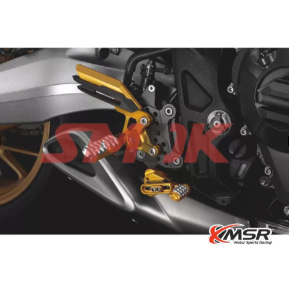 ชุดเกียร์โยง ปรับระดับได้ HONDA CBR650 CB650F CB650 ปี 2014-2018 พักเท้า อะลูมิเนียม *สินค้าอาจจะมีรอยจากการขนส่ง* Xmsr