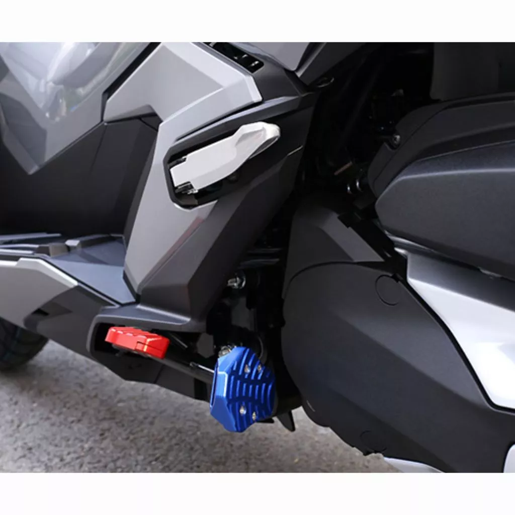 ตีนเป็ด HONDA ADV 350 ADV350 FORZA 350 FORZA350 แผ่นรองขาตั้งข้าง อลูมิเนียม งาน CNC สวยงาม แข็งแรง โดย Xmsr