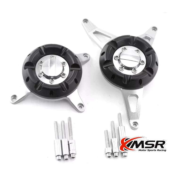 การ์ดเครื่อง กันแคร้ง HONDA CB650F CB650R CB650 กันรอย ป้องกันเครื่องยนต์ อลูมิเนียม แข็งแรง โดย Xmsr